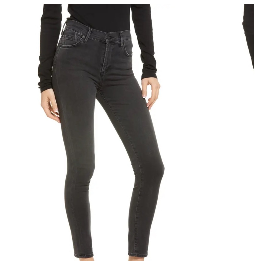 Black High Waist Ankle Skinny Jeans CITIZENS OF HUMANITY